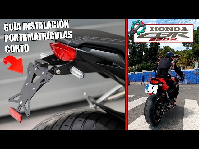 Vídeo relacionado con TAZGANTAX Cubierta de carenado para Asiento de Pasajero Trasero, Compatible con HO-NDA CB650R CBR650R CB 650R CBR 650R CB 650 R CBR 650 R, Accesorios 2019 2020 (Negro Mate)
