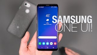SAMSUNG ONE UI First Look on Galaxy S9!
