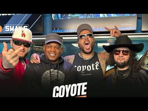 Cover COYOTE FREESTYLES OVER EMINEM & ALCHEMIST BEATS ON SWAY IN THE MORNING!!!
