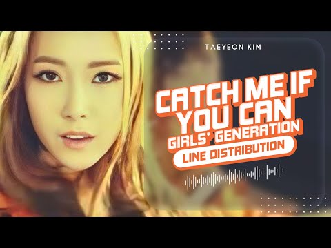 Catch Me If You Can (OT9 Ver.) - Girls’ Generation (少女時代) | Line Distribution