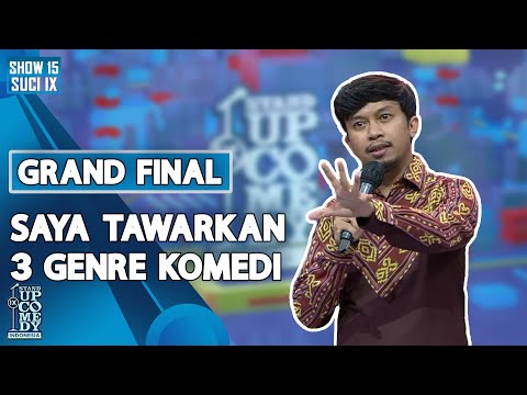 Stand Up Ali Akbar: Saya Tawarkan 3 Genre Komedi - GRAND FINAL SUCI IX