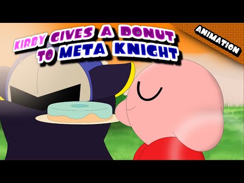 [Short] Kirby Gives a Donut to Meta Knight