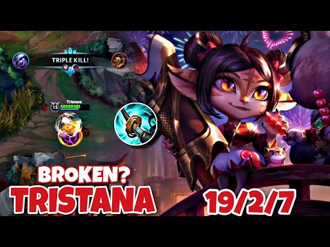 Wild Rift Tristana | TRISTANA IS A BROKEN ADC IN WILD RIFT ?? | Gameplay | #tristana #wildrift #adc
