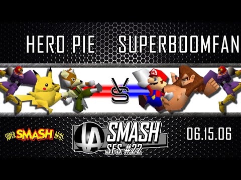 SFS #22 - WF - Hero Pie v SuPeRbOoMfAn SSB64