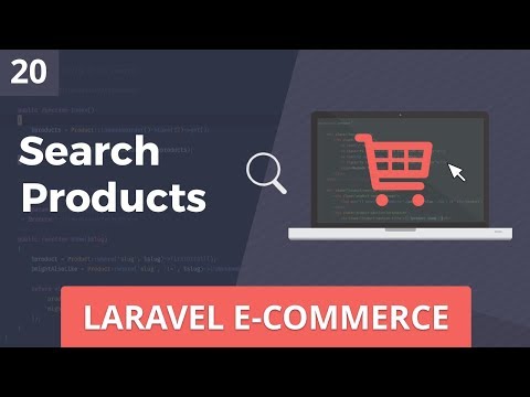 Laravel E Commerce Search Products Part 20
