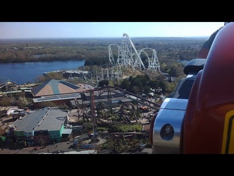 Stealth - Thorpe Park - Back Row (4K HD POV) - April 2025