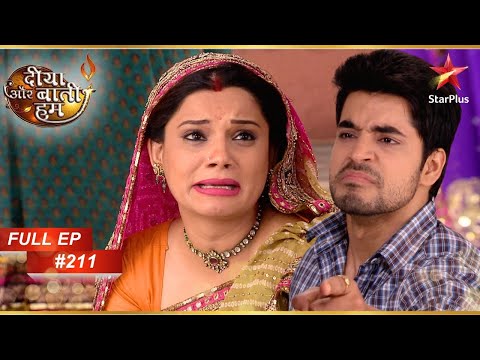 Vikram ने Meenakshi को मारा! | Full Episode: 211 | Diya Aur Baati Hum