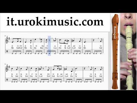 Lezioni di Flauto Dolce B. Harry Potter - Hedwig's Theme Tutorial Spartito um-i276