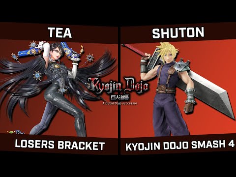 Tea (Bayonetta) vs Shuton (Cloud) - Kyojin Dojo Smash 4