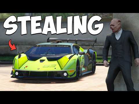 Stealing Lamborghini sa mga Mafia sa GTA 5