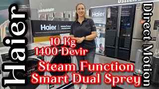 Haier HW100-B14959U1-S İnceleme | Direct Motion Motor ve Akıllı Yıkama Programla