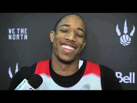 Raptors Training Camp: DeMar DeRozan - October 2, 2014
