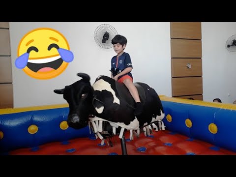 Canal do Gu ! - Pagamos MICO no Touro Mecânico