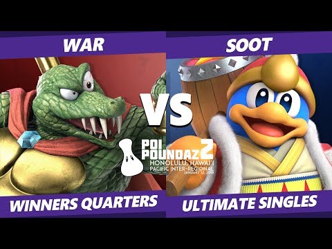 Smash Ultimate Tournament - WAR (K Rool) Vs. Soot (King Dedede) Poi Poundaz 2 SSBU Winners Quarters