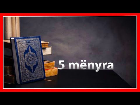 5 Mënyra për të larguar shejtanin