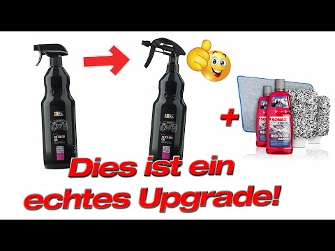 Absolut top! ADBL nun exklusiv mit Top-Sprühköpfe! Waschset mit Sonax und FXProtect Korea Faser
