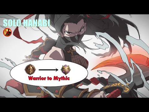 (SOLO HANABI) FROM WARRIOR RANK TO MYTHIC RANK - DAY 7 ( Epic Rank )