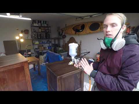 Harbor Freight - 20 oz. Professional HVLP Gravity Feed Air Spray Gun Review