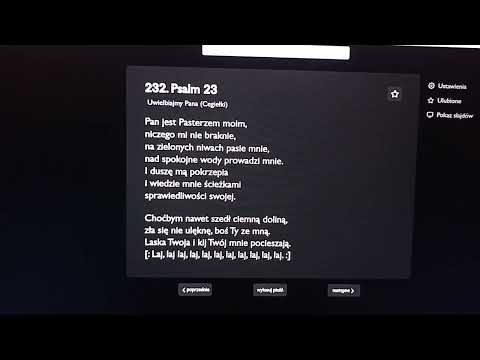 [Śpiewniczek #37] Psalm 23