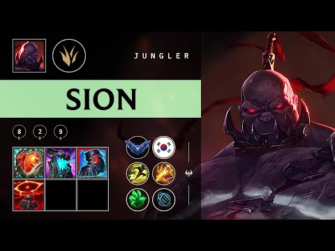Sion Jungle vs Viego - KR Diamond Patch 25.24