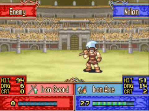 Fire Emblem A Sacred Dawn: Nolan funny arena fight