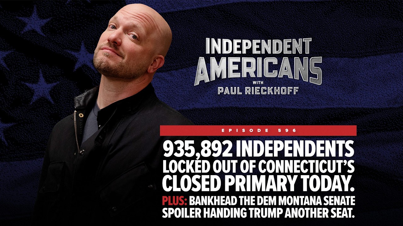 935,892 independents locked out. Connecticut's closed primary is the real election. Quick Response Pod
