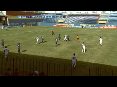 Carioca 2017 Série A - Madureira 1 x 1 Resende - 2ª Fase - Taça Rio - 1ª Rodada