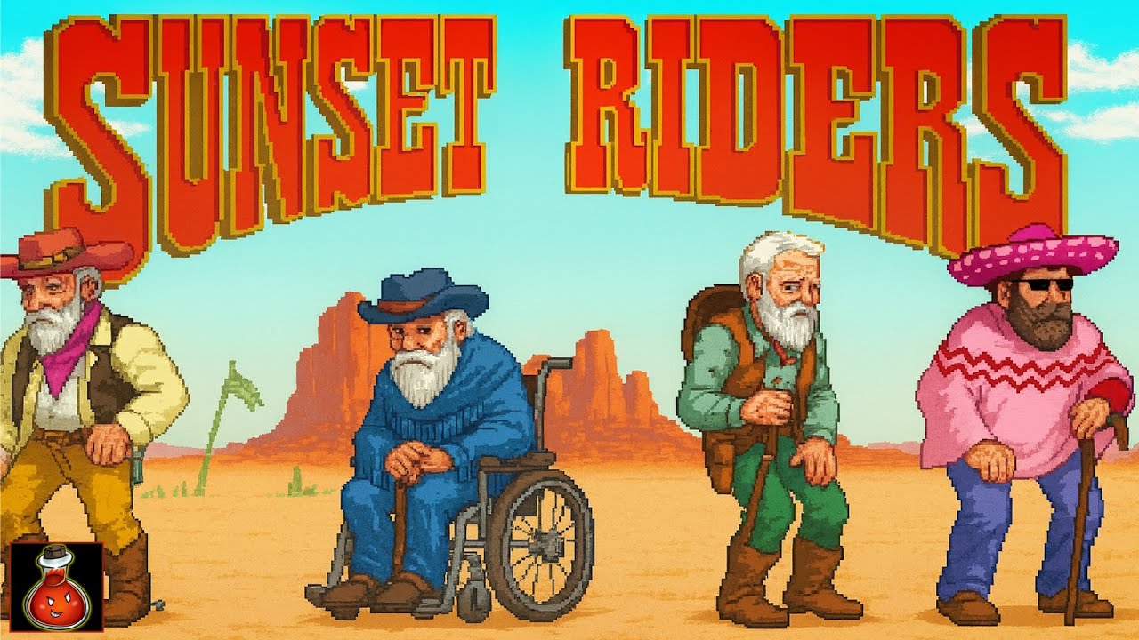 El Abuelo de SUNSET RIDERS 💥