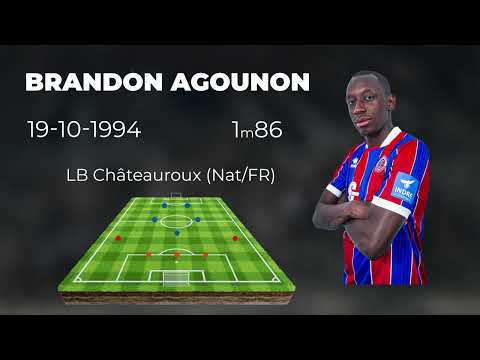 Brandon Agounon (LB Chateauroux / National)