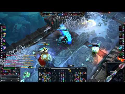 Anivia's wall made Sion's ultimate  180° turn