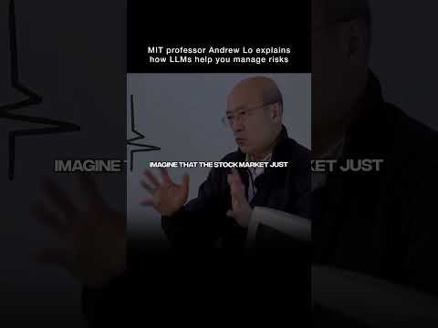 Thumbnail for MIT professor Andrew Lo explains how LLMs help you manage risks by Andrew Lo