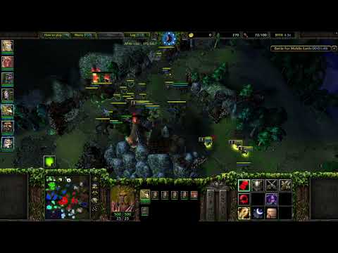 Wc3 BFME Elves/Ents Start