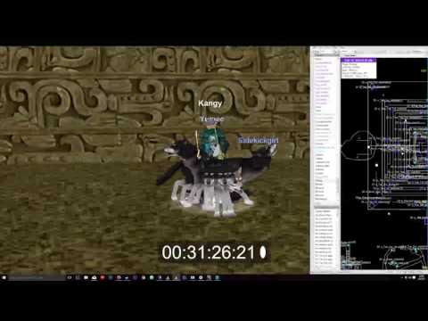 EverQuest player Kangy, Warping around Cazic