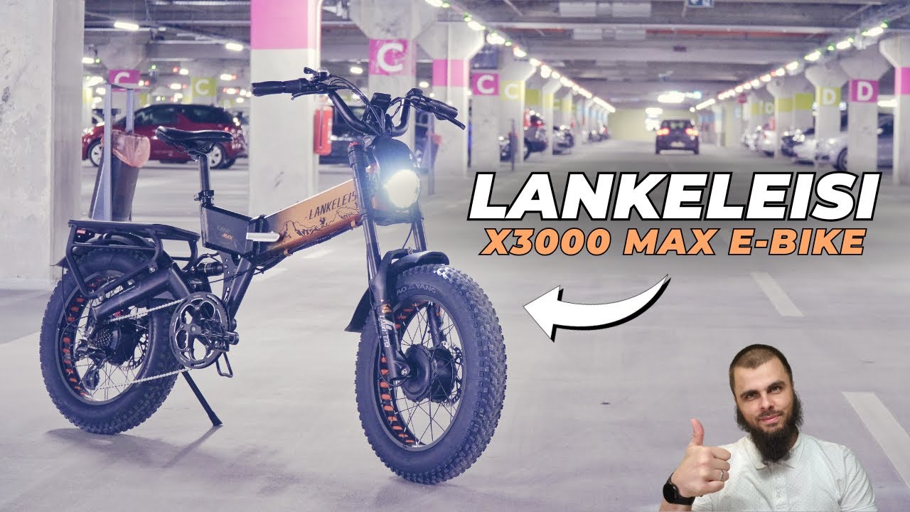 LANKELEISI X3000 MAX - MOST POWERFUL ELECTRIC BIKE FOR ALL TERRAINS - COMPLETE TEST - 4K