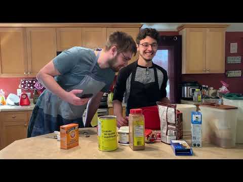 the boys make dessert