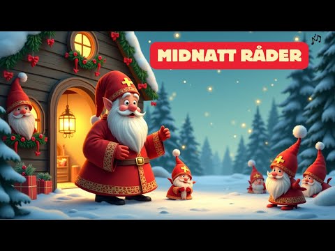 Tomtarnas julnatt (Midnatt råder) - Tipp tapp tipp tapp - Julmusik För Barn