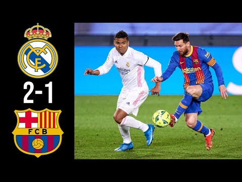 REAL MADRID VS FC BARCELONA || 2-1 || 11/04/2021|| EXTENDED GOALS & HIGHLIGHTS || ENGLISH COMMENTARY