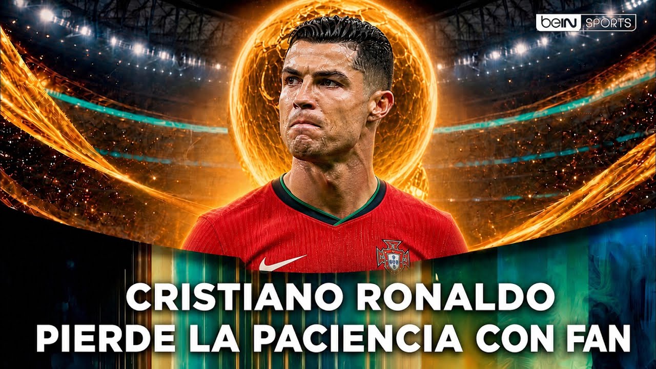Cristiano Ronaldo pierde la paciencia