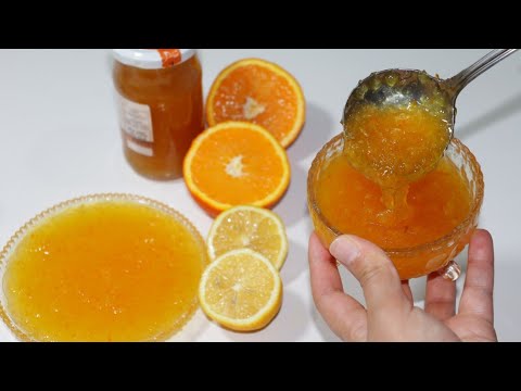 Super easy and quick orange and lemon jam.