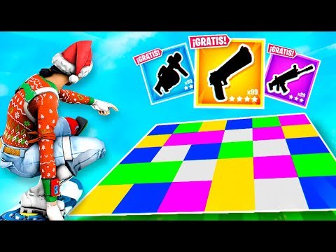 NO ATERRICES EN EL COLOR EQUIVOCADO !! *NUEVO* MINIJUEGO DE FORTNITE - ElChurches