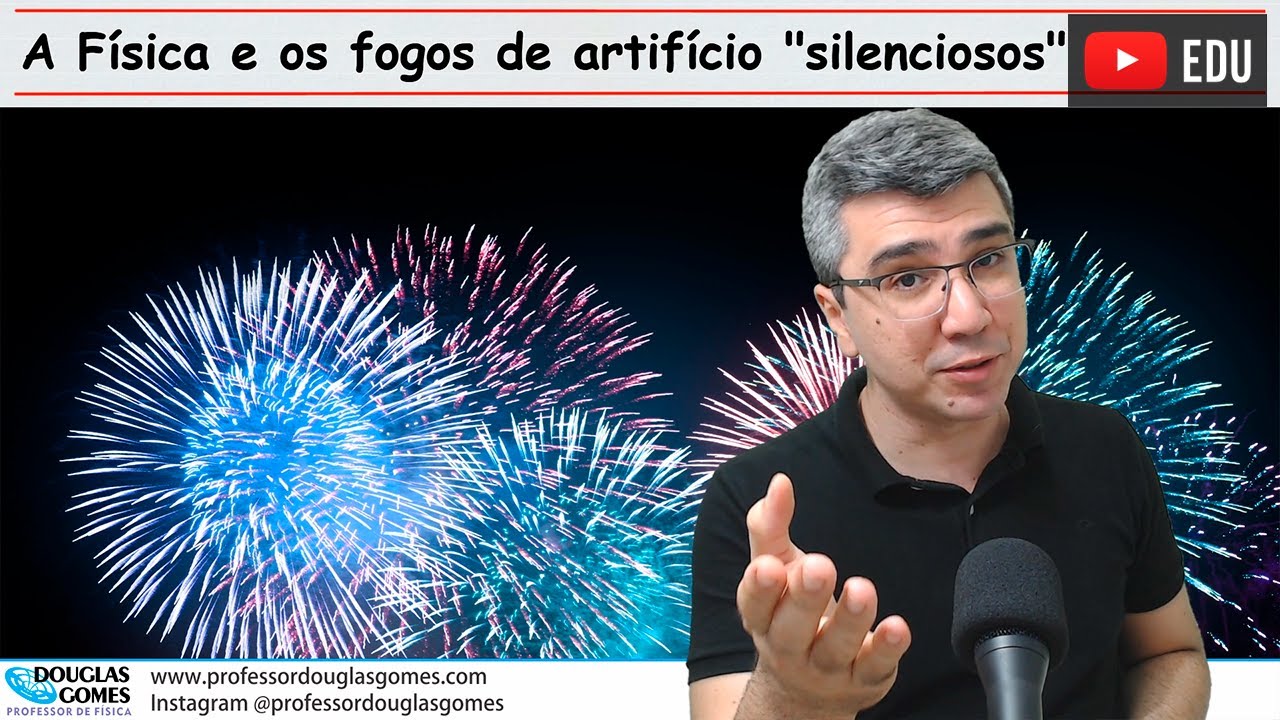 A Física dos fogos de artifício "silenciosos" | Física do cotidiano