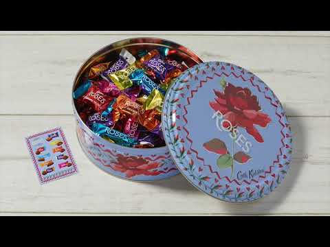 Cadbury Cath Kidston Roses Tin