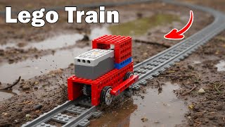 LEGO Train Speed Run Through Mud Track | Smart Lego