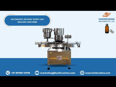 Automatic Rotary ROPP Cap Sealing Machine