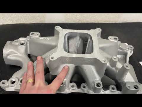 SBF Edelbrock Super victor gets ported