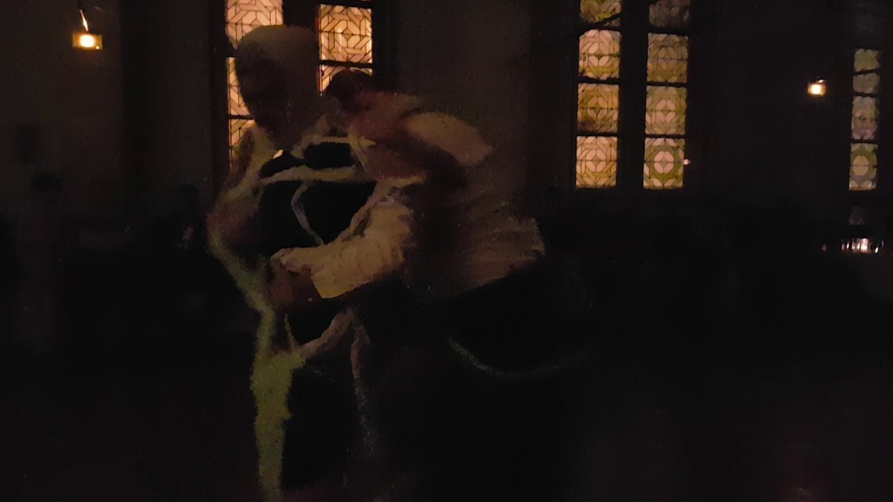 Démo/improvisation à contrainte de Germain Cascales & Marie Zanotti  1/2 ❤@ Milonga Bu-la-la - Paris