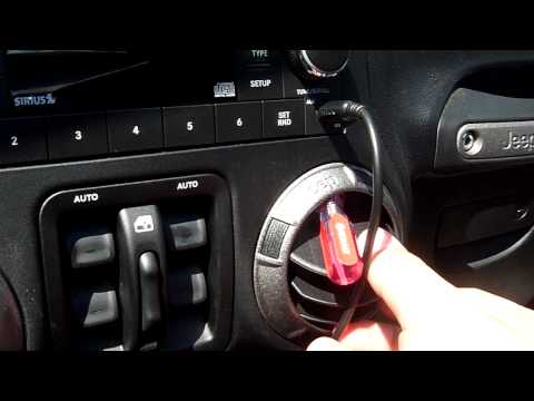 Removing A/C Vents in 2011+ JK Wrangler