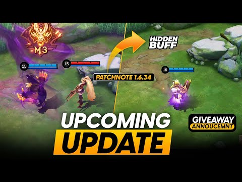 HIDDEN BUFFED ROGER | ONE SHOT BADANG NERF & RARE FRAGMENT SHOP UPDATE | PATCH NOTE 1.6.34