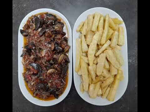 ESCARGOT SAUTE, IGNAME FRIT