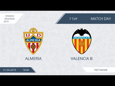 AFL19. Spain. Segunda. Day 7. Almeria - Valencia B.